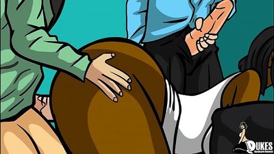 Studenti fanno sesso con insegnante nero dopo la scuola